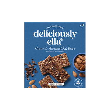 Deliciously Ella Cacao & Almond Oat Bar Multipack 3x 50g