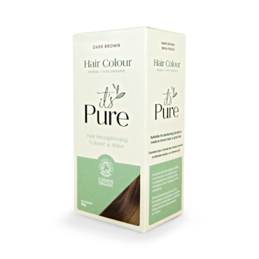 It's Pure Organic Herbal Hair Colour Dark Brown 110g