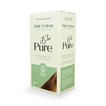 It's Pure Organic Herbal Hair Colour Natural Brown 110g