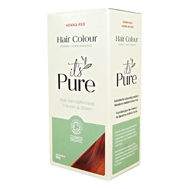 It's Pure Organic Herbal Hair Colour Henna Red 100g| Holland & Barrett