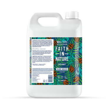 Faith in Nature Coconut Hand Wash 5 Litre