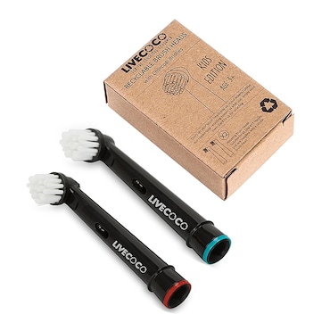 LiveCoco Toothbrush Heads - For Kids image 1