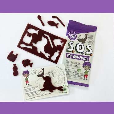 SOS Blackcurrant Fruit Snack 20g image 2