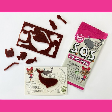 SOS Strawberry Fruit Snack 20g image 2