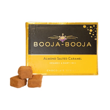 Booja Booja Almond Salted Caramel Chocolate Truffles Box 92g image 1