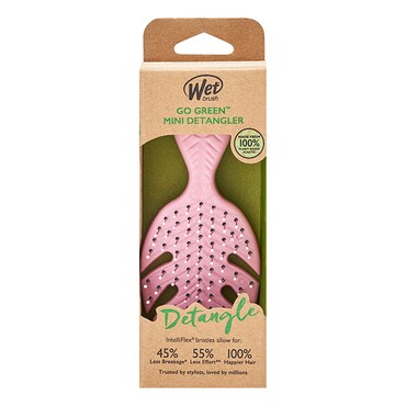 WetBrush Go Green Mini Detangler - Pink image 4