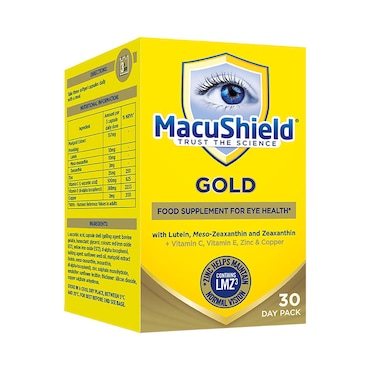 MacuShield Gold Formula 90 Capsules - 1 month Supply image 1