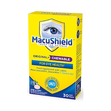 MacuShield Original Formula Bilberry Flavour 30 Chewables image 3