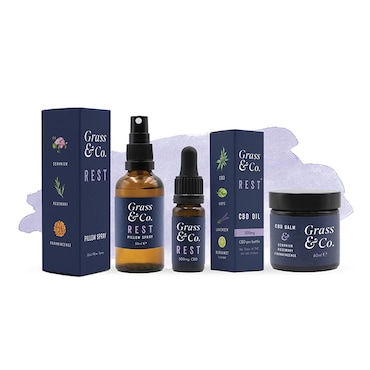 Grass & Co. REST CBD Consumable Oil 1000mg with Bergamot and Lavender 10ml image 4