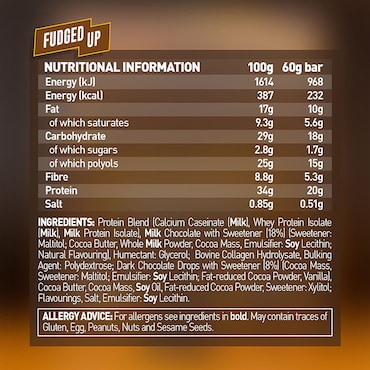 Grenade Fudged Up Protein Bar 60g image 2