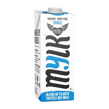 Rebel Kitchen 100% Dairy Free Whole Mylk 1L image 1