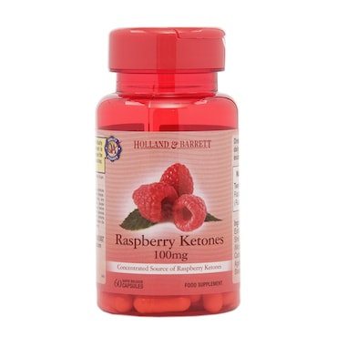 Holland & Barrett Raspberry Ketones 60 Capsules 100mg image 1