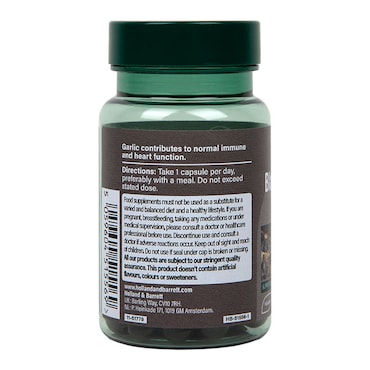 Holland & Barrett Black Garlic 6000mg 30 Capsules image 3