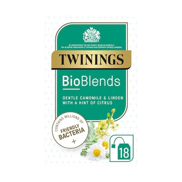 Twinings Bioblends Camomile & Linden 18 Tea Bags image 1