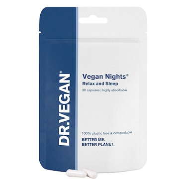 DR.VEGAN Vegan Nights Relax & Sleep 30 Capsules image 2