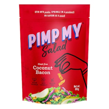 Pimp My Salad Coconut Bacon Recyclable Value Pack 105g image 1