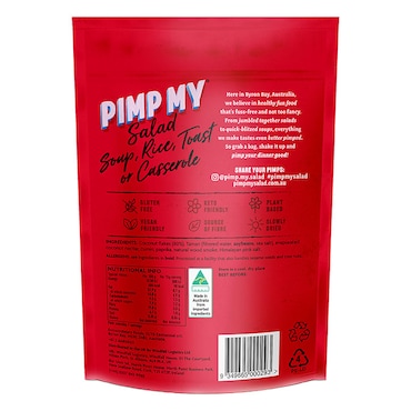 Pimp My Salad Coconut Bacon Recyclable Value Pack 105g image 2