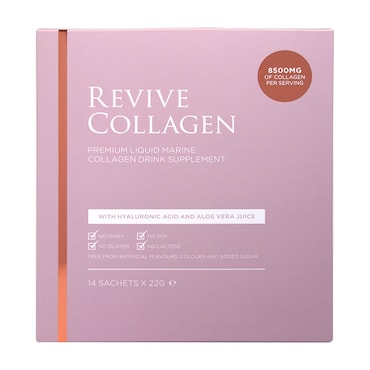 Revive Collagen Premium Liquid Marine Collagen Drink 8,500mgs 14 Sachets image 1