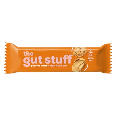 The Gut Stuff Good Fibrations Peanut Butter Snack Bar 35g image 1