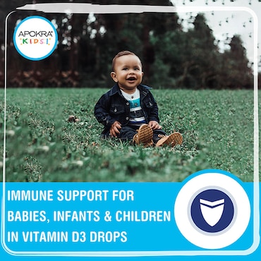 APOKRA Kids Vegan Vitamin D3 Drops 30ml image 6