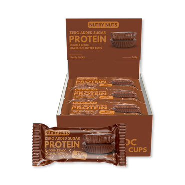 Review of Nutry Nuts CUPS Milk compound with hazelnut filling 42g 12 Pack