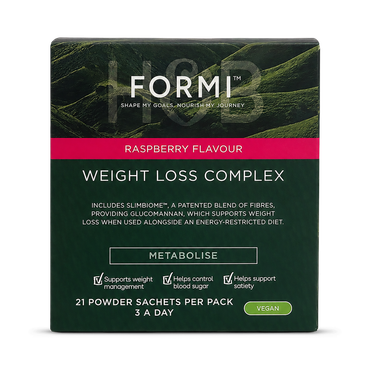 Review of Formi Weight Loss Complex Vegan Raspberry Flavoured Powder 21 Sachets
