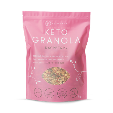 Review of Keto Hana Granola Raspberry 1kg