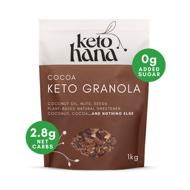Review of Keto Hana Keto Granola Cocoa 1kg