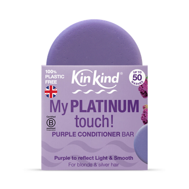 Review of KinKind My PLATINUM touch! Purple Conditioner Bar 40g