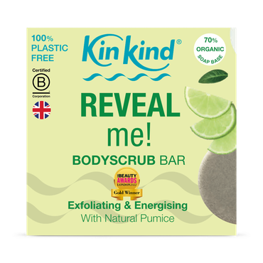 Review of KinKind REVEAL me! Exfoliating BodyScrub Bar 50g