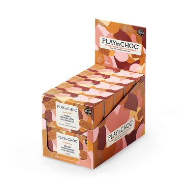 Review of PLAYin CHOC¬Æ JustChoc Box Organic Peruvian Cacao M‚Ä¢lk Chocolate 1KG 10g