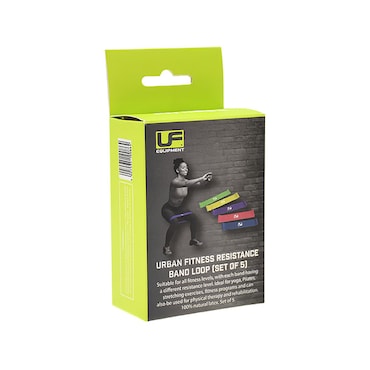 Urban Fitness Resistance Band Loop (Set of 5) image 1