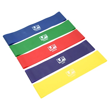 Urban Fitness Resistance Band Loop (Set of 5) image 2