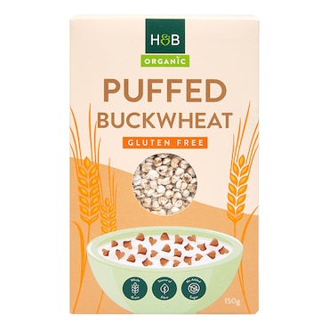 Holland & Barrett Organic Puffed Buckwheat 150g image 1