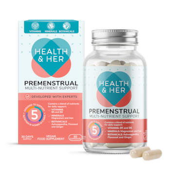 Health & Her Premenstrual Multi Nutrient Supplement 60 Capsules