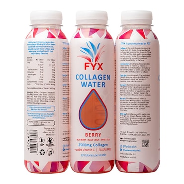 FYX Collagen Water Berry 400ml image 2