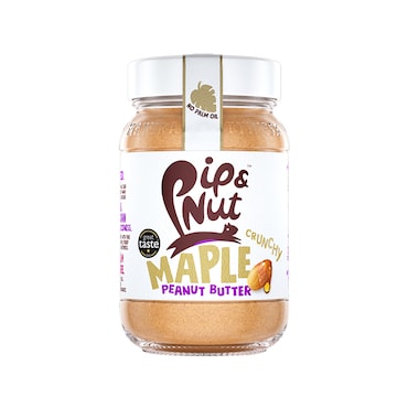 Pip & Nut Crunchy Maple Peanut Butter 300g image 1