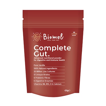 Biomel Complete Gut Pure Vanilla 450g image 1