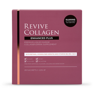 Revive Collagen Enhanced Plus Premium Liquid Marine Collagen Drink 10,000mgs 28 Sachets