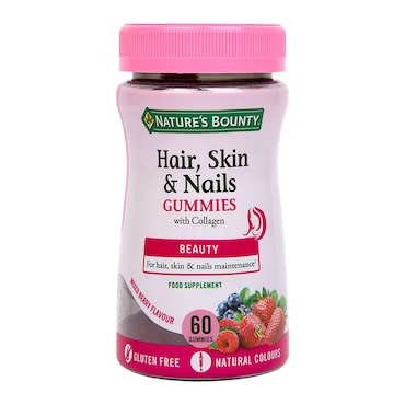 Nature's Bounty® Hair, Skin and Nails with Biotin 60 Gummies image 1