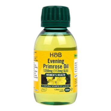 Holland & Barrett Evening Primrose Oil 625mg Liquid 120ml image 1