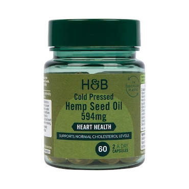 Holland & Barrett Hemp Seed Oil 60 Capsules image 1