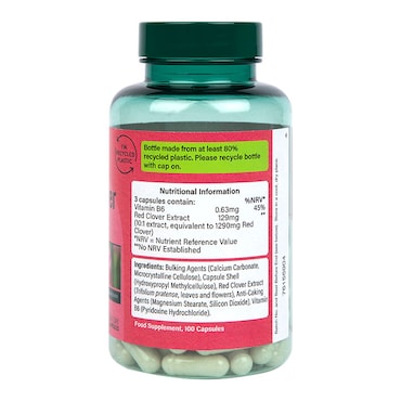 Holland & Barrett Red Clover Extract 100 Capsules image 2