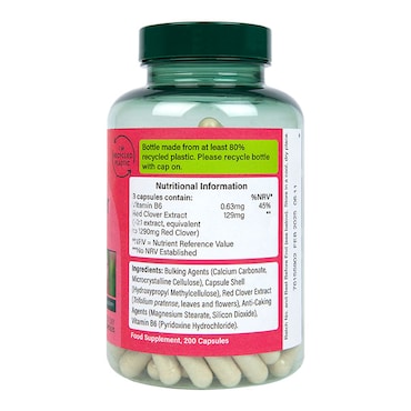 Holland & Barrett Red Clover Extract 200 Capsules image 3