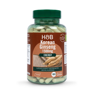 Holland & Barrett Korean Ginseng 180 Capsules