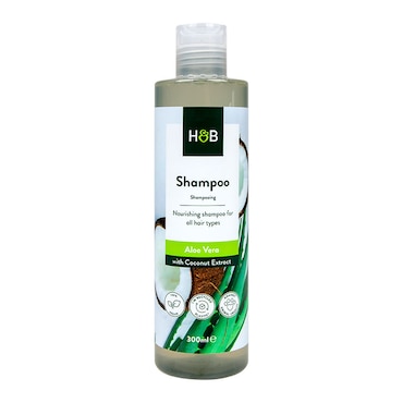 Holland & Barrett Aloe and Coconut Shampoo 300ml image 1