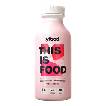 Yfood Ready to Drink Complete Meal  Fresh Berry Drink 500ml image 1