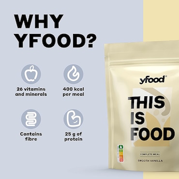 yfood Smooth Vanilla Powder 1500g image 3