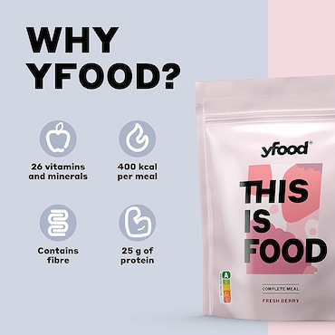 yfood Fresh Berry Powder 1500g image 3