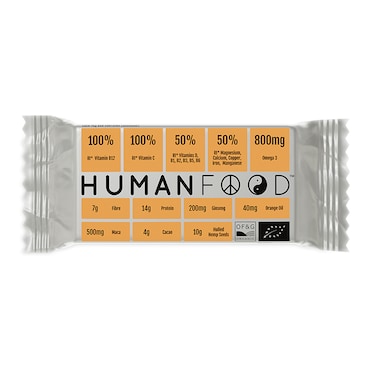 Human Food Orange & Acerola Bar 76g image 1